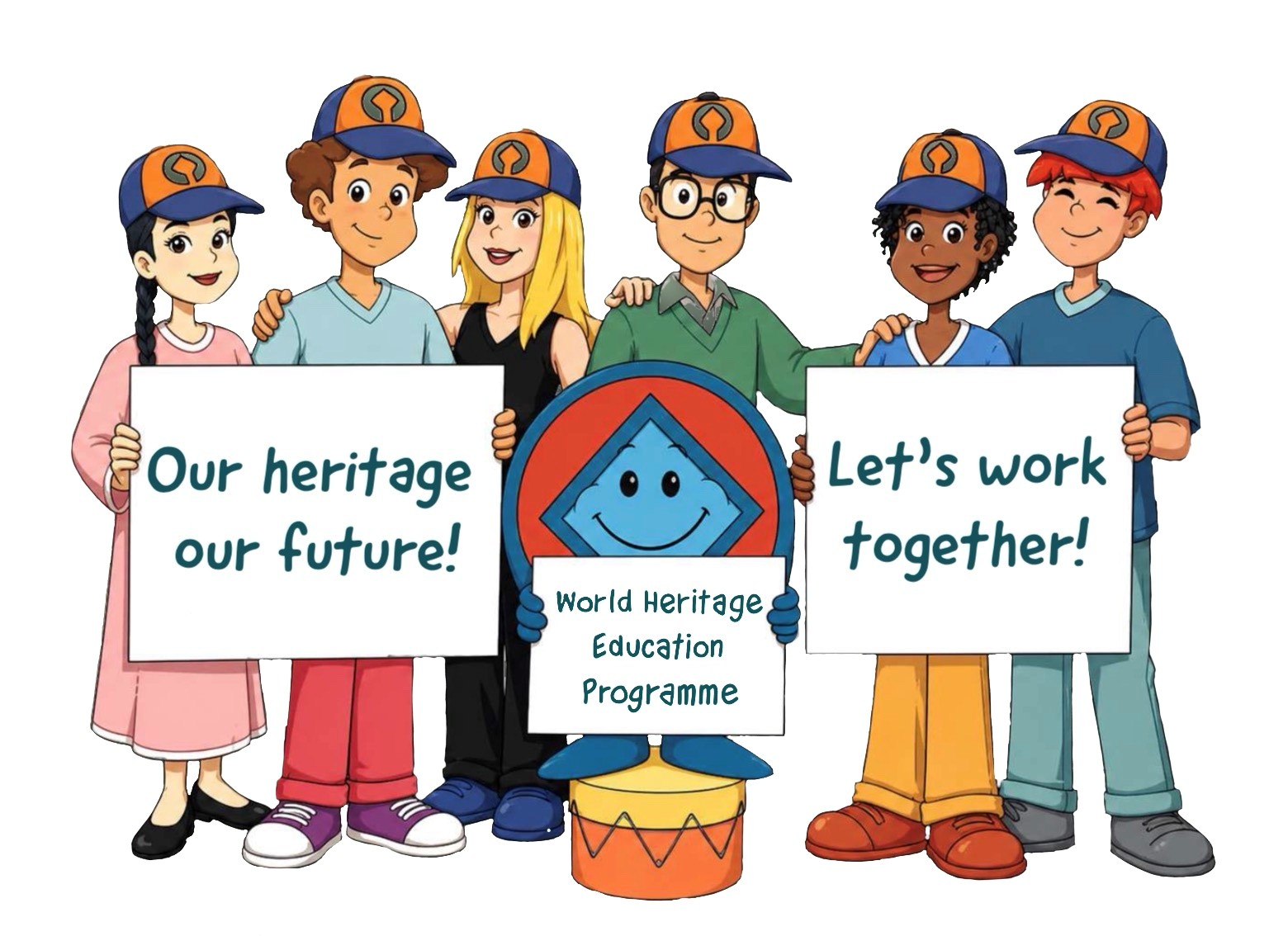 World Heritage Education Programme logo